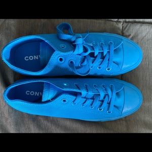 Bright Blue Converse
